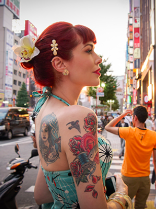 Going to japan with tattoos